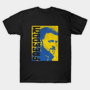 Freedom for Zelensky by Buck Tee Originals T-Shirt